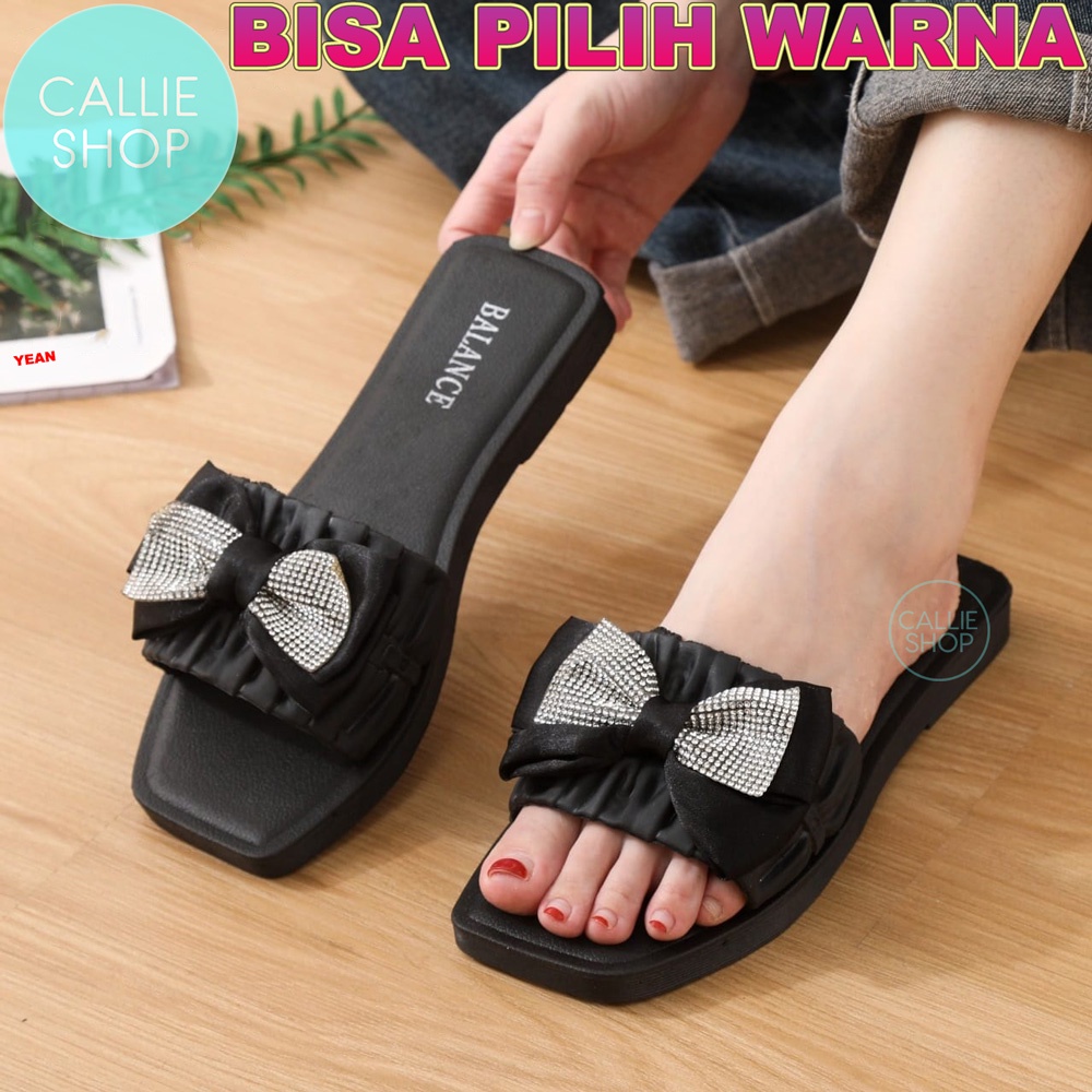 Sandal Wanita Selop Pita Blink Jelly Balance 268-X16 SLPTBLING