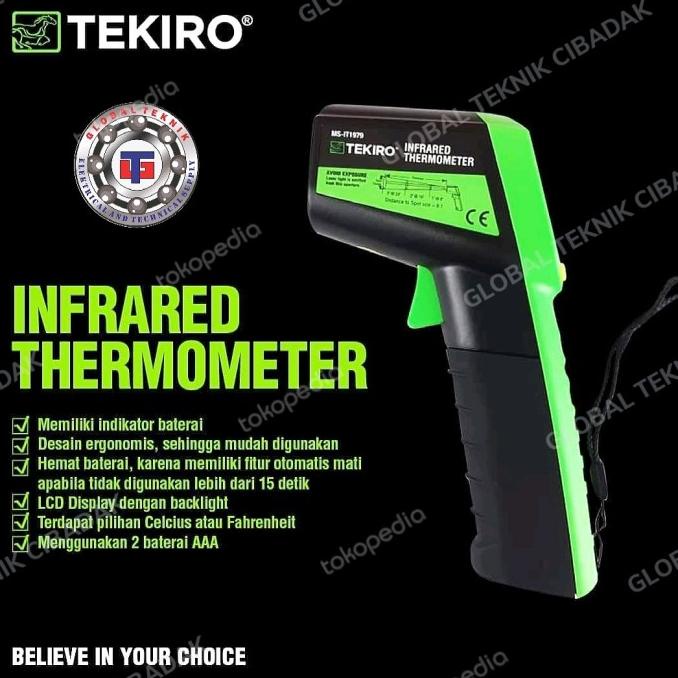 Tekiro Infrared Thermometer / Alat Pengukur Suhu Mesin (Industri) barang promo