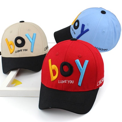 [ L O S K I D S ] TOPI ANAK BASEBALL BORDIR BOY IMPORT