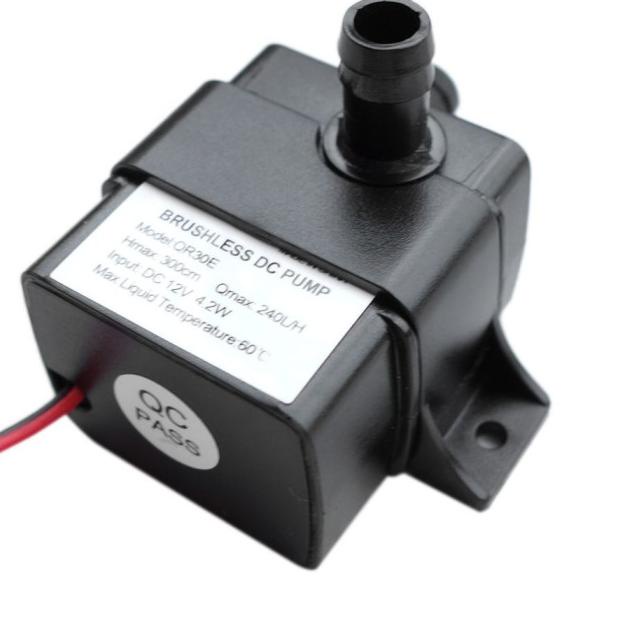 Pompa air celup mini submersible 12V 240L/ H DC 12 volt 12v Aquarium