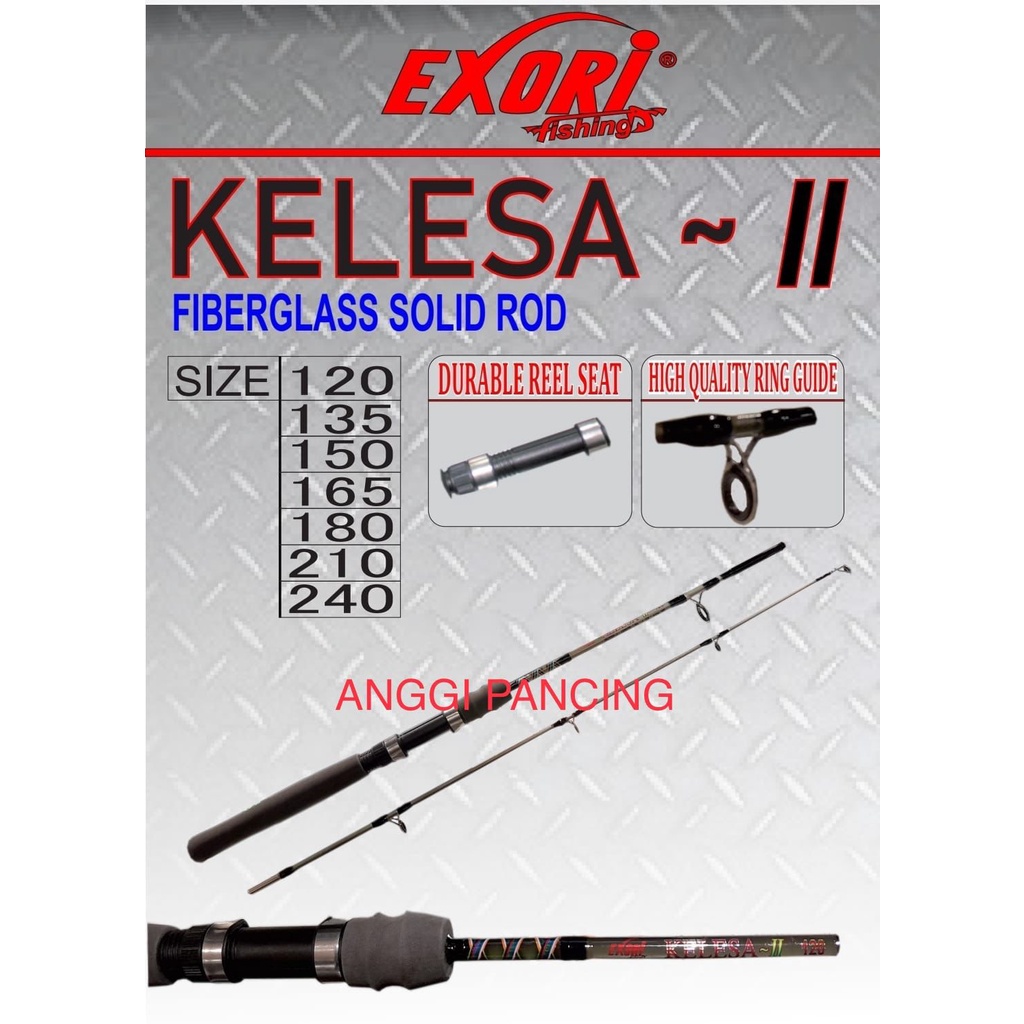 Joran Fiber Solid Exori Kelesa II 210cm 240cm