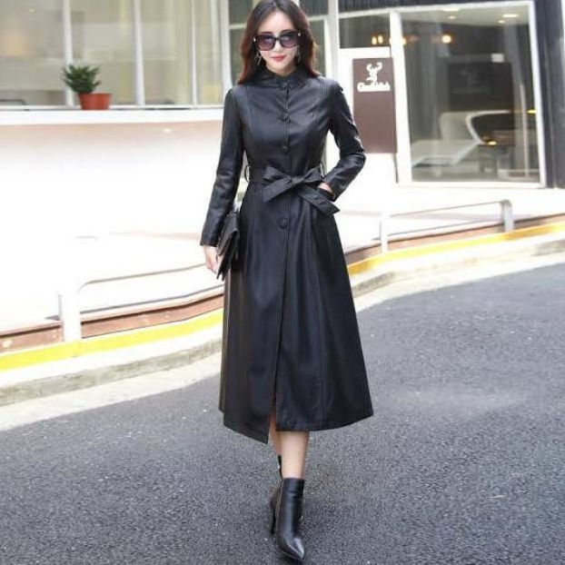 jaket dan blazer wanita panjang selutut cantik keren berkelas