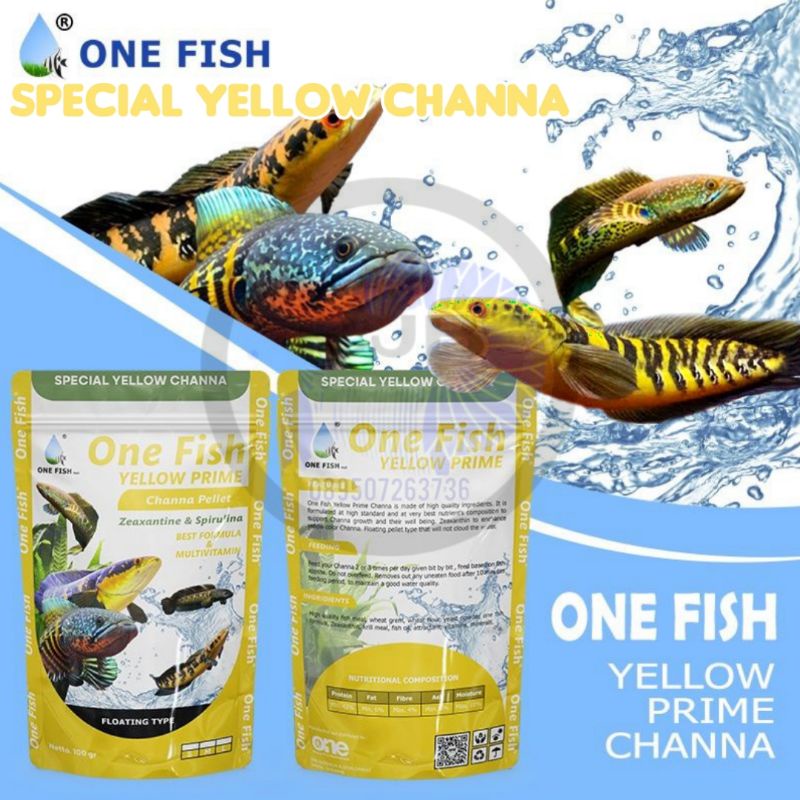 Pelet Channa Special Yellow Channa