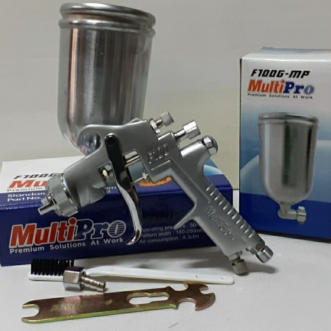 MULTIPRO SEMPROT SPET CAT SPRAY GUN F100 TABUNG ATAS F100G-MP
