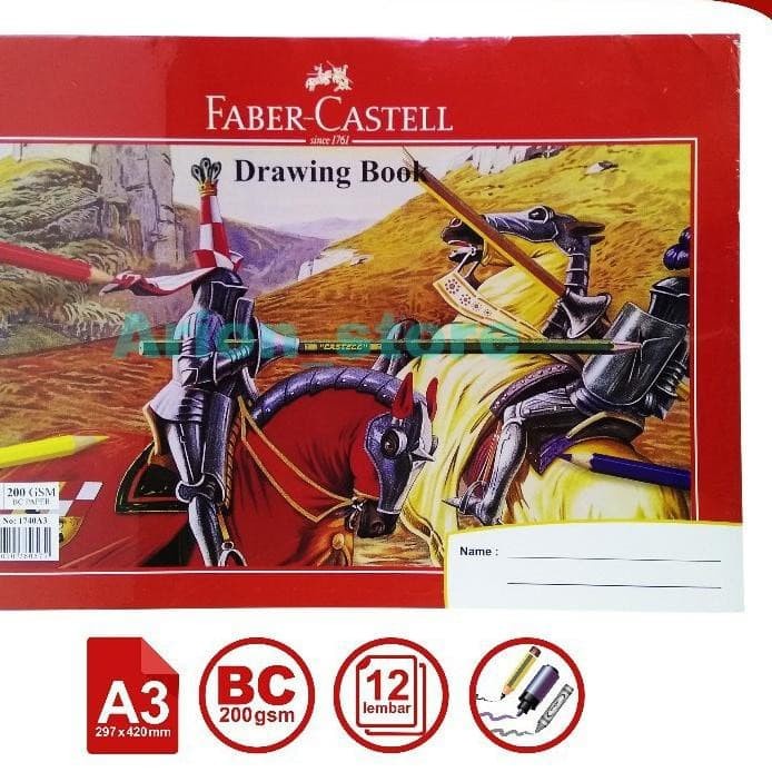 

Buku Gambar Faber Castell Drawing Book A3 1740A3