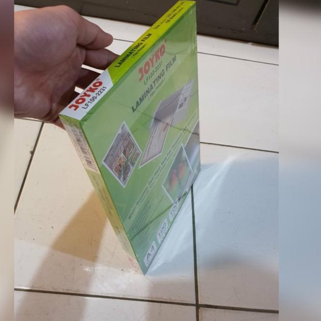 

plastik plastic laminating joyko a4 100 micron laminasi panas