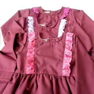 Tunik Dress Lilac Anak Perempuan Renda Laura La Belle 3 - 6 Tahun