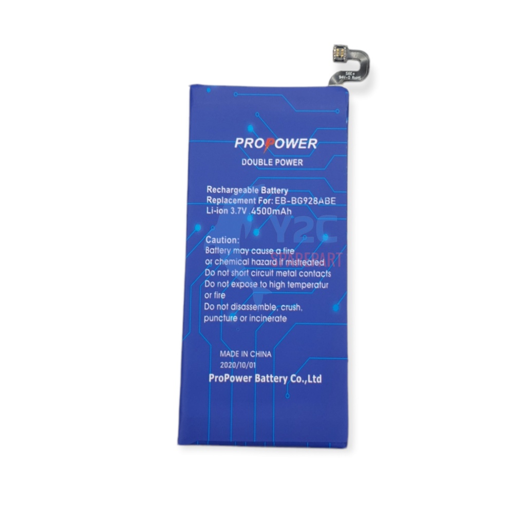 BATERAI SAMSUNG G928 / GALAXY S6 EDGE PLUS / EB-BG928ABE DOUBLE POWER PROPOWER / BATRE BATERE BATRAI BATREI