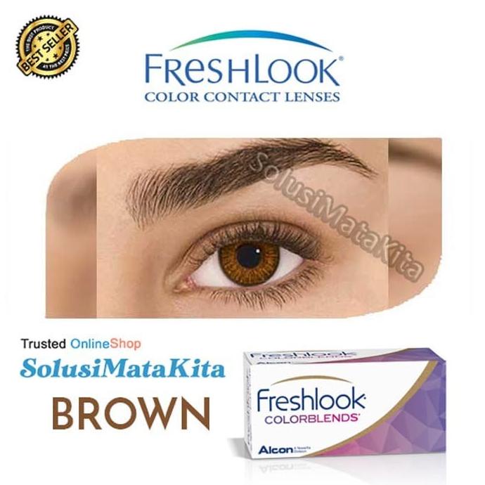 Softlens Freshlook ColorBlends - Brown -3.25 s/d -8.00 | Alcon