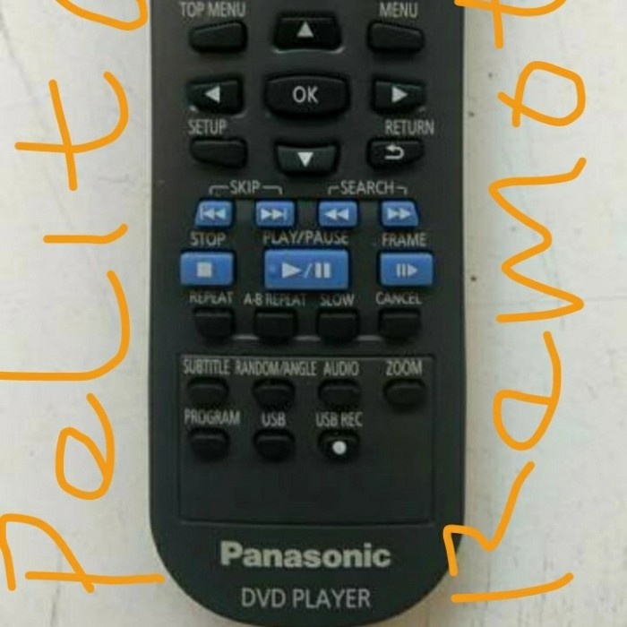 Dvd Remot Panasonic Dvd Player Original Terlengkap