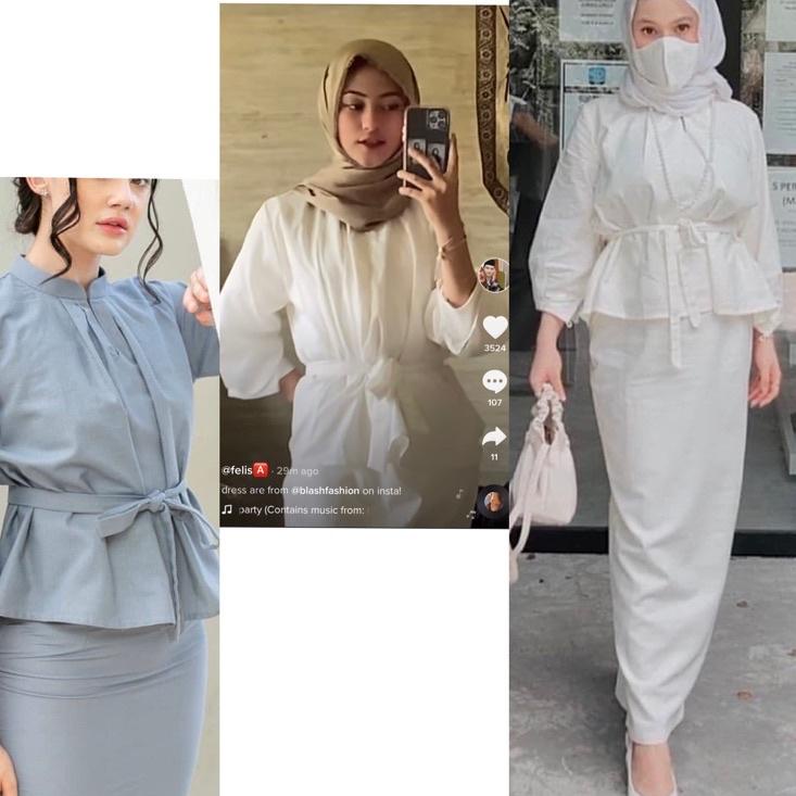 ➛➙❅⋆ FELISA BASIC KURUNG set free bross Harga Termurah