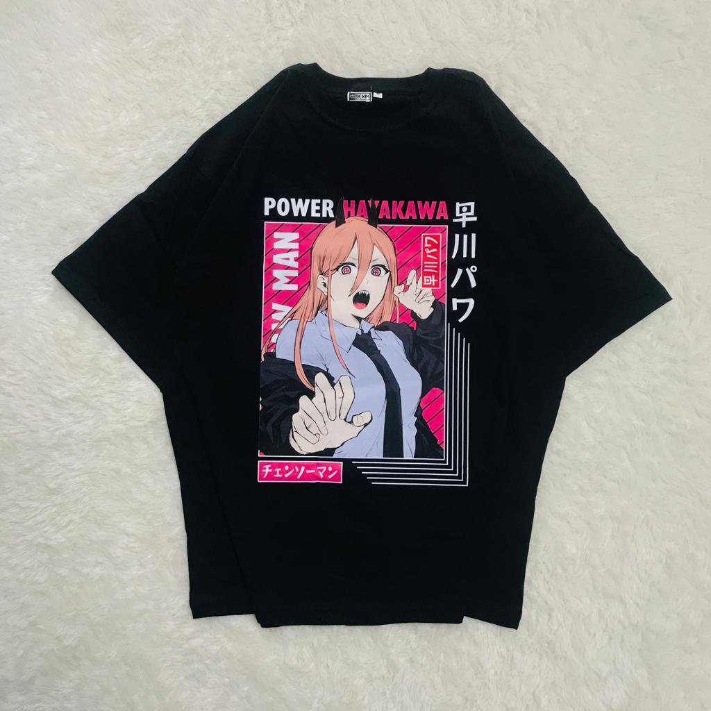 Tshirt Power Ultimate Anime Manga Chainsaw Man Premium Unisex