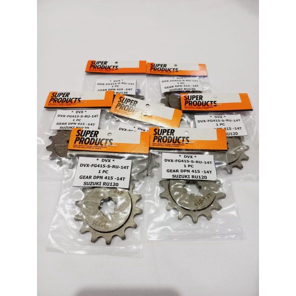 GEAR GIR DEPAN 415-14T SUZUKI SATRIA20RU DVX
