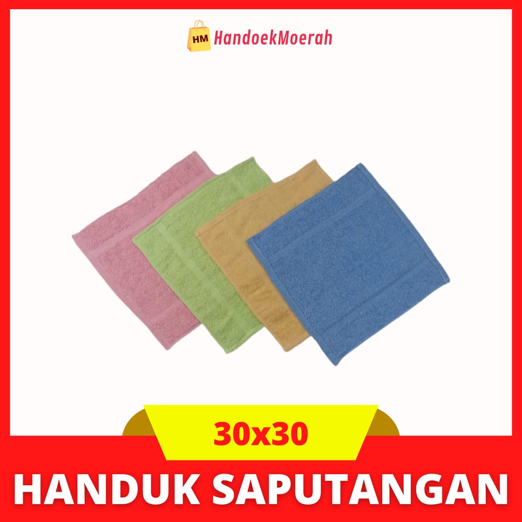 Handuk Saputangan 30x30 Murah