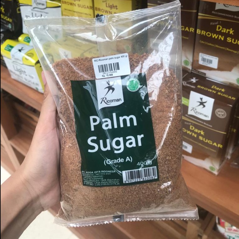 

Ricoman Palm Sugar 400gr- Gula Palem