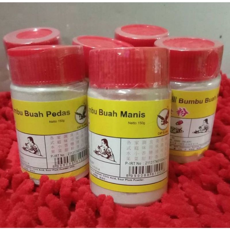 

BUMBU BUAH BUAHAN / GARAM BUAH PEDAS MANIS