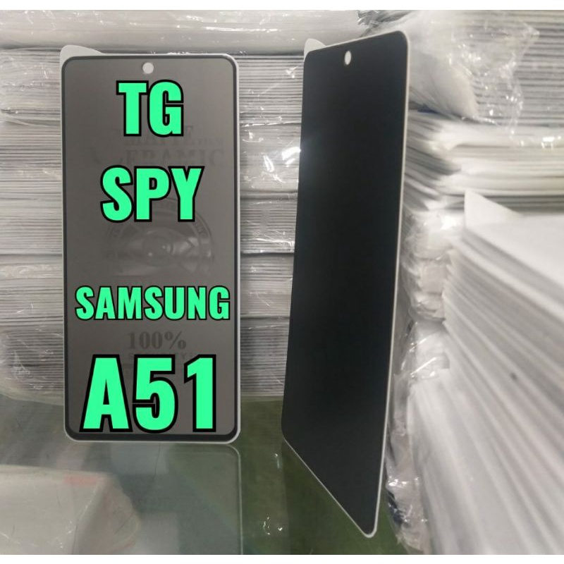 Tempered Glass Privacy Spy Samsung A51