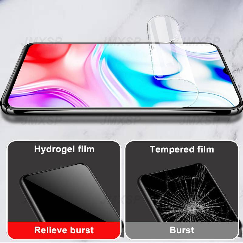 3pcs Film Pelindung Layar Hydrogel HD Untuk Redmi 7A 8A 9A 9C 9i 9T 9AT K20 K30 K30i Pro NFC 5G Note 7 8T 9T 9T 9s Pro Max