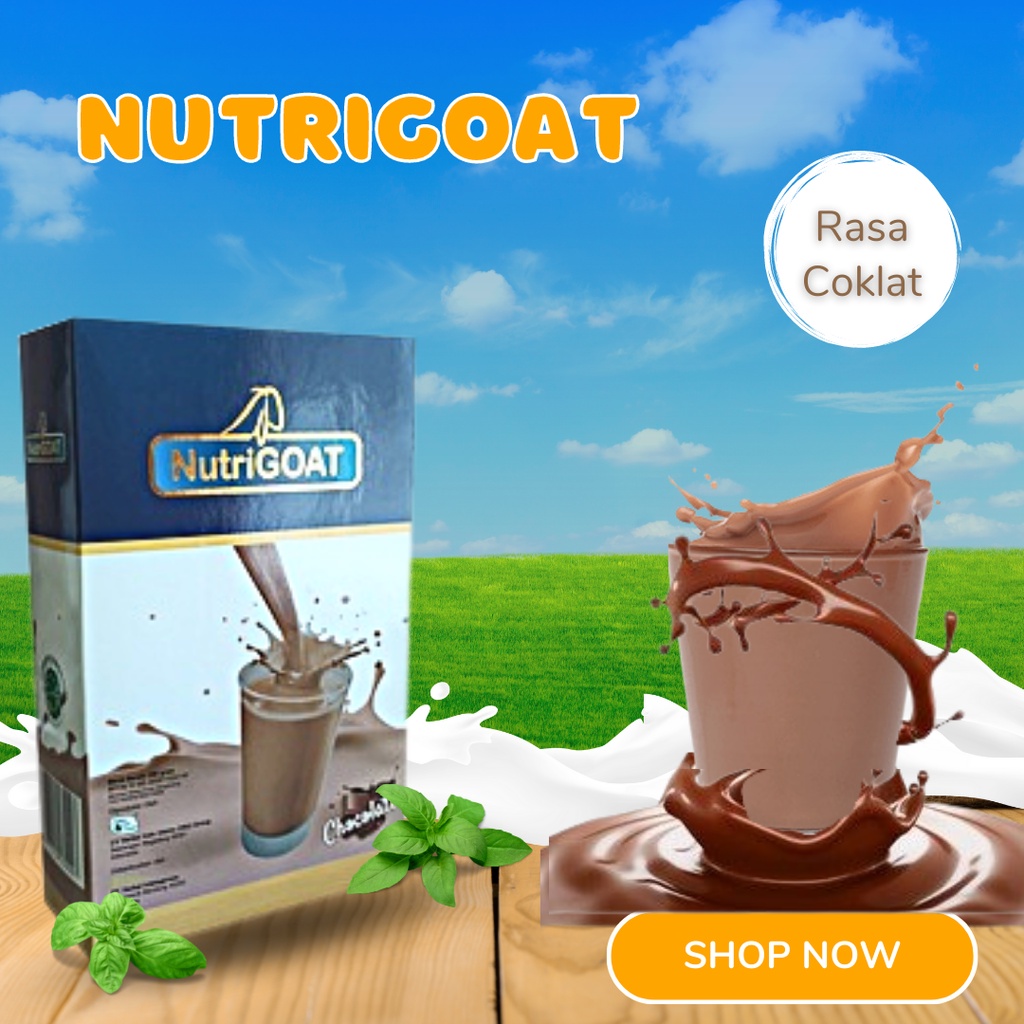 

Nutrigoat Susu Kambing Platinum Rasa Coklat – 200gr