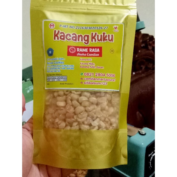 

Rame Rasa Kacang Kuku / Kacang putih goreng 100gr