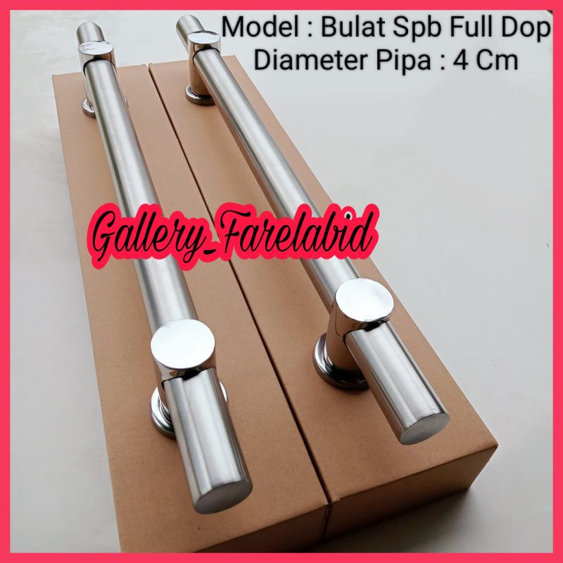 1 Meter Handle Pintu Rumah Stainless Steel Gagang Pintu Rumah Modern 100 Cm Pegangan Pintu Kupu Tarung Tarikan Pintu Rumah Utama Minimalis