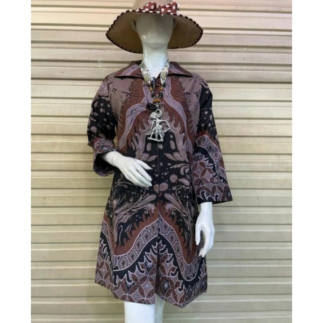 BATIK TUNIK BAHAN DOBBY PREMIUM THAMRINCITY