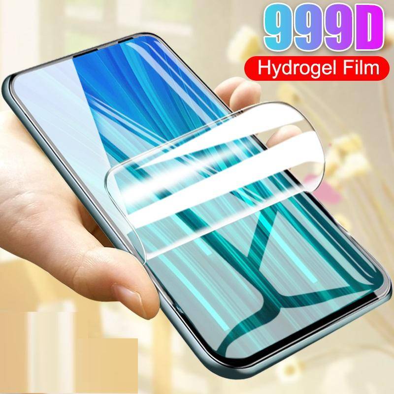 Film Pelindung Layar Hydrogel Full Cover Untuk Xiaomi Redmi Note 5 7 6 6A 8 8A 7 7A 8T 9 9s Pro
