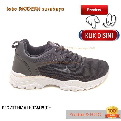 Sepatu pria sepatu sekolah sneakers tali PRO ATT HM 81