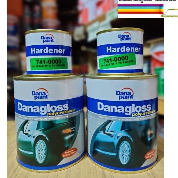 CAT DANAGLOSS POLYURETHANE PUTIH & HITAM (1KG) - Putih
