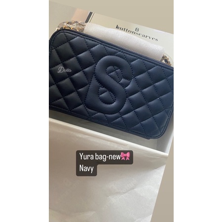 yura bag navy new