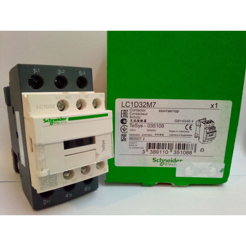 Schneider Kontaktor LC1D32 / Contactor LC1D32M7