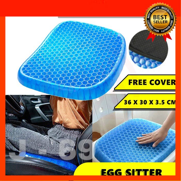 Alas Duduk Silikon Egg Bantal Alas Duduk Silicon Empuk Nyaman Adem