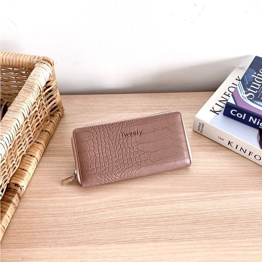 Rosa Wallet - Dompet Panjang - Dompet Wanita - Tweelyforbag - Dompet Lipat Tweely