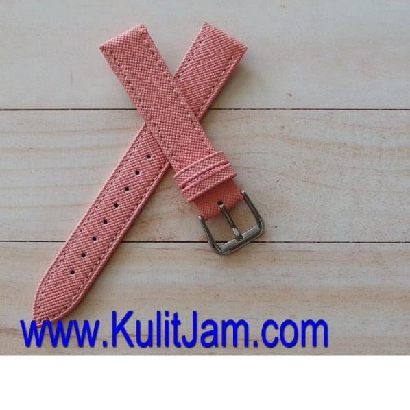 Tali Jam Tangan Kulit Asli AVANTE ITALY Safiano Pink