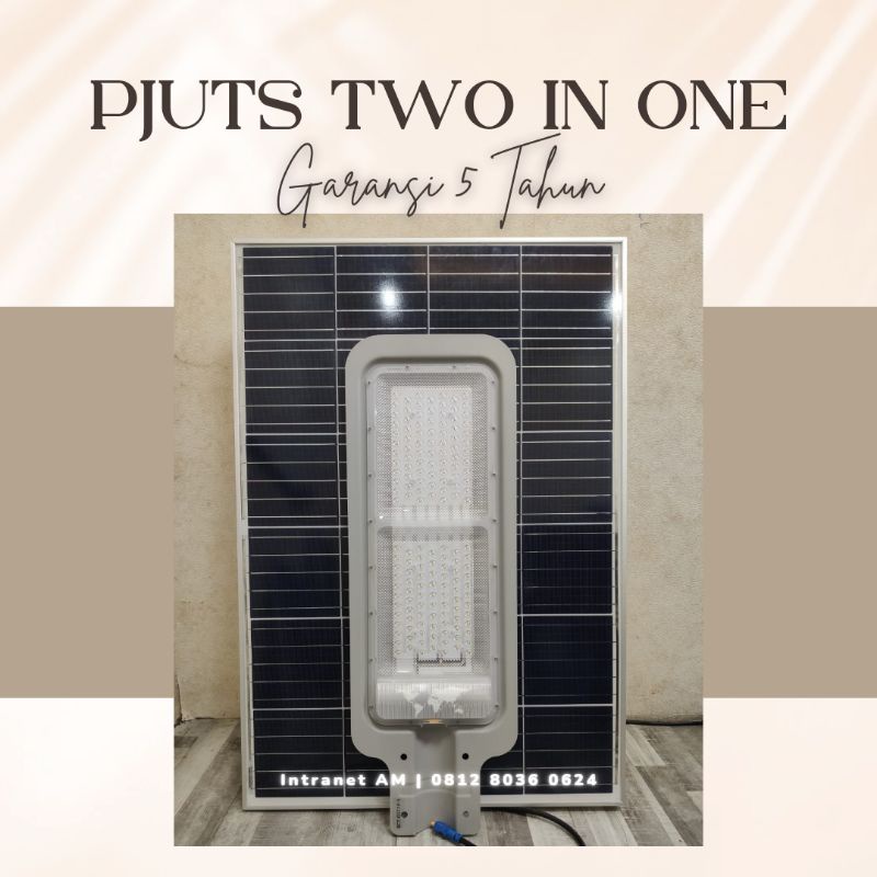 PJU Tenaga Surya Tipe Two In One