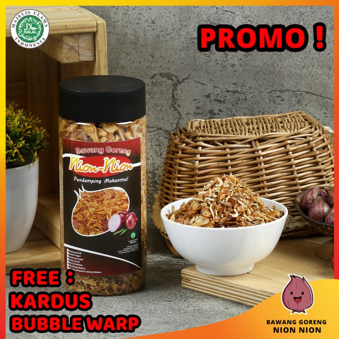 

Bawang Goreng Brebes 250 Gram, Bawang goreng Brebes Gurih, Awet MIX