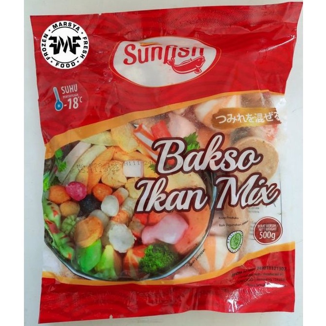 

SUNFISH BAKSO MIX 500 GR