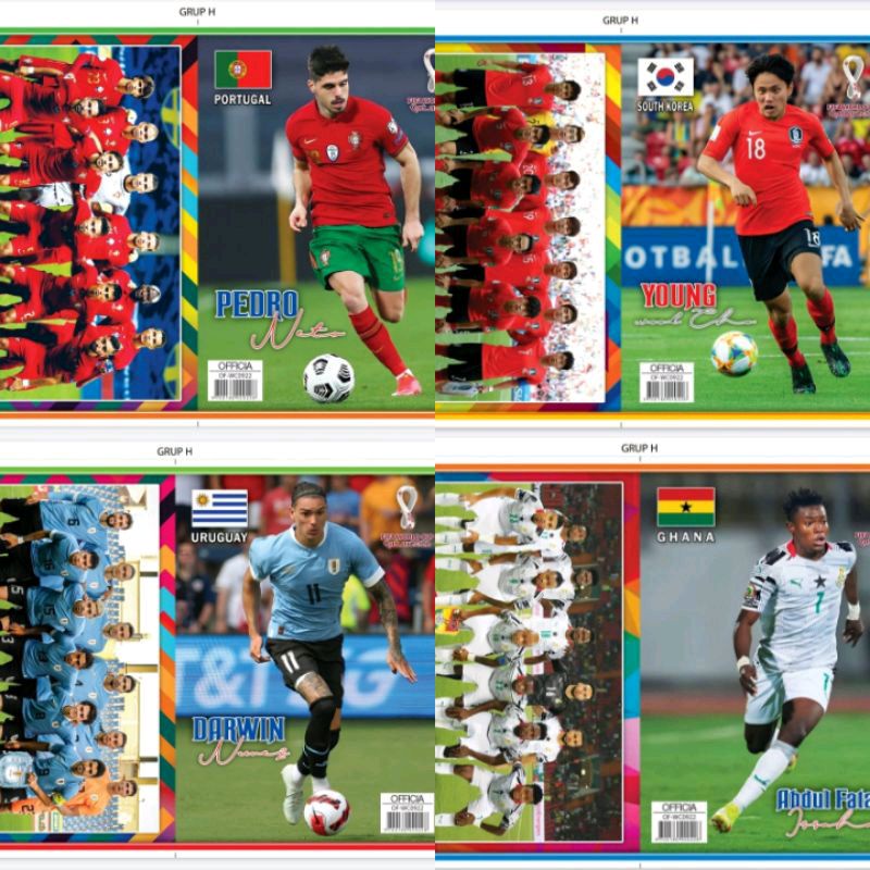 

Book A5 Buku Tulis Motif BOLA/ Isi 38 Lembar/ COVER BOLA