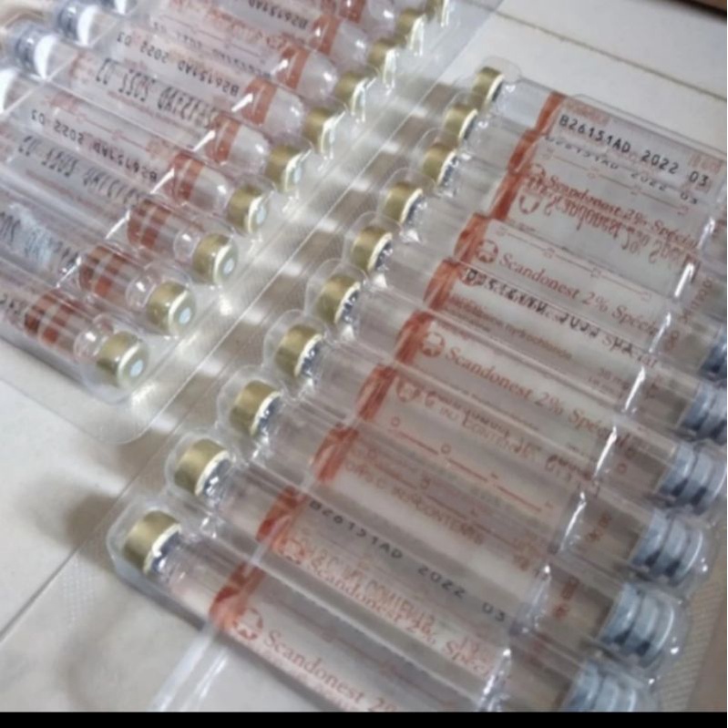 scandonest 2% dental anastesi ampule citoject anastesi