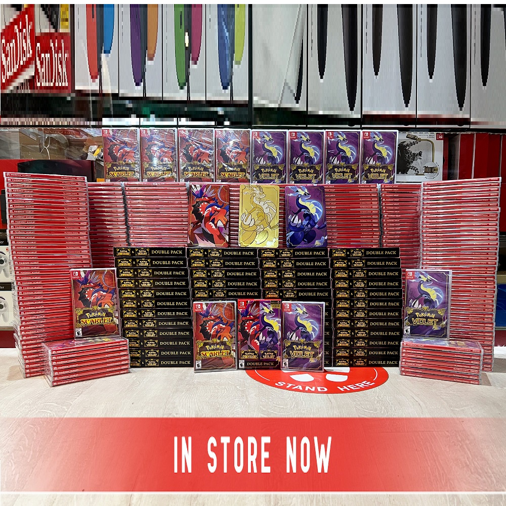 Switch Pokemon Scarlet and Pokemon Violet