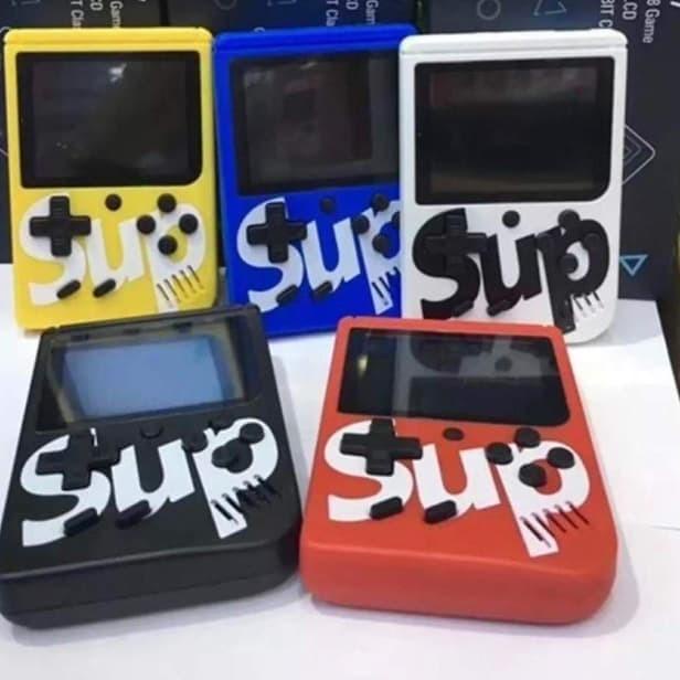 GameBoy Retro Mini SUP 400 in 1 game box portable mainan anak - Putih