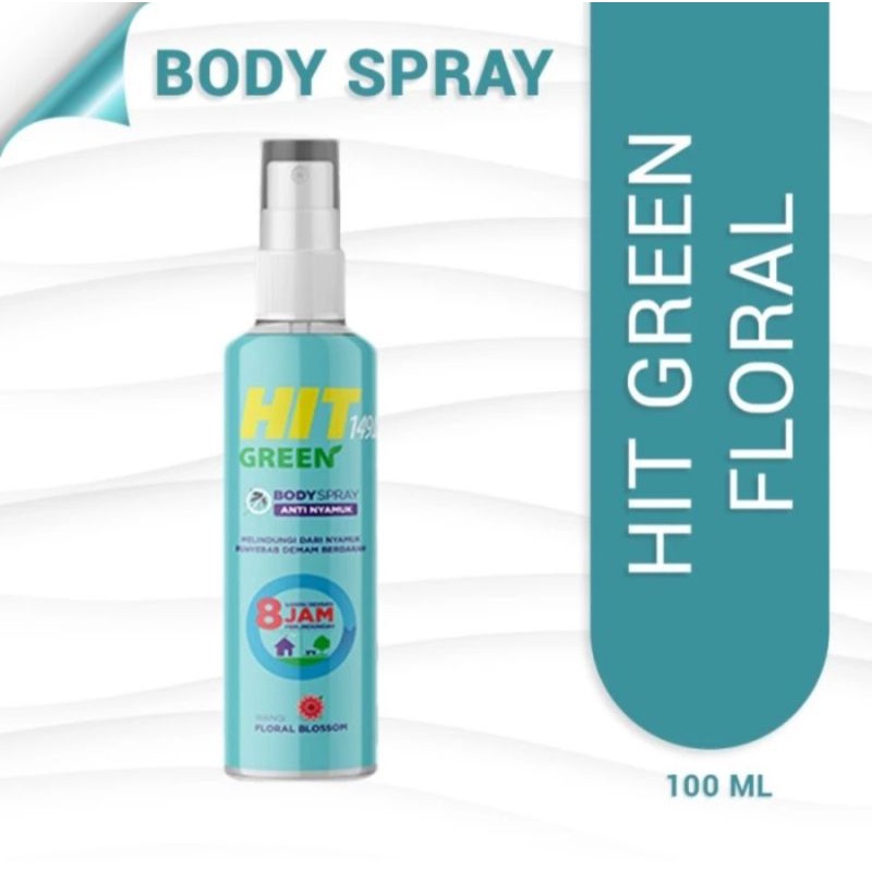 Jual Hit Green Anti Nyamuk Body Spray Ml Original Shopee Indonesia