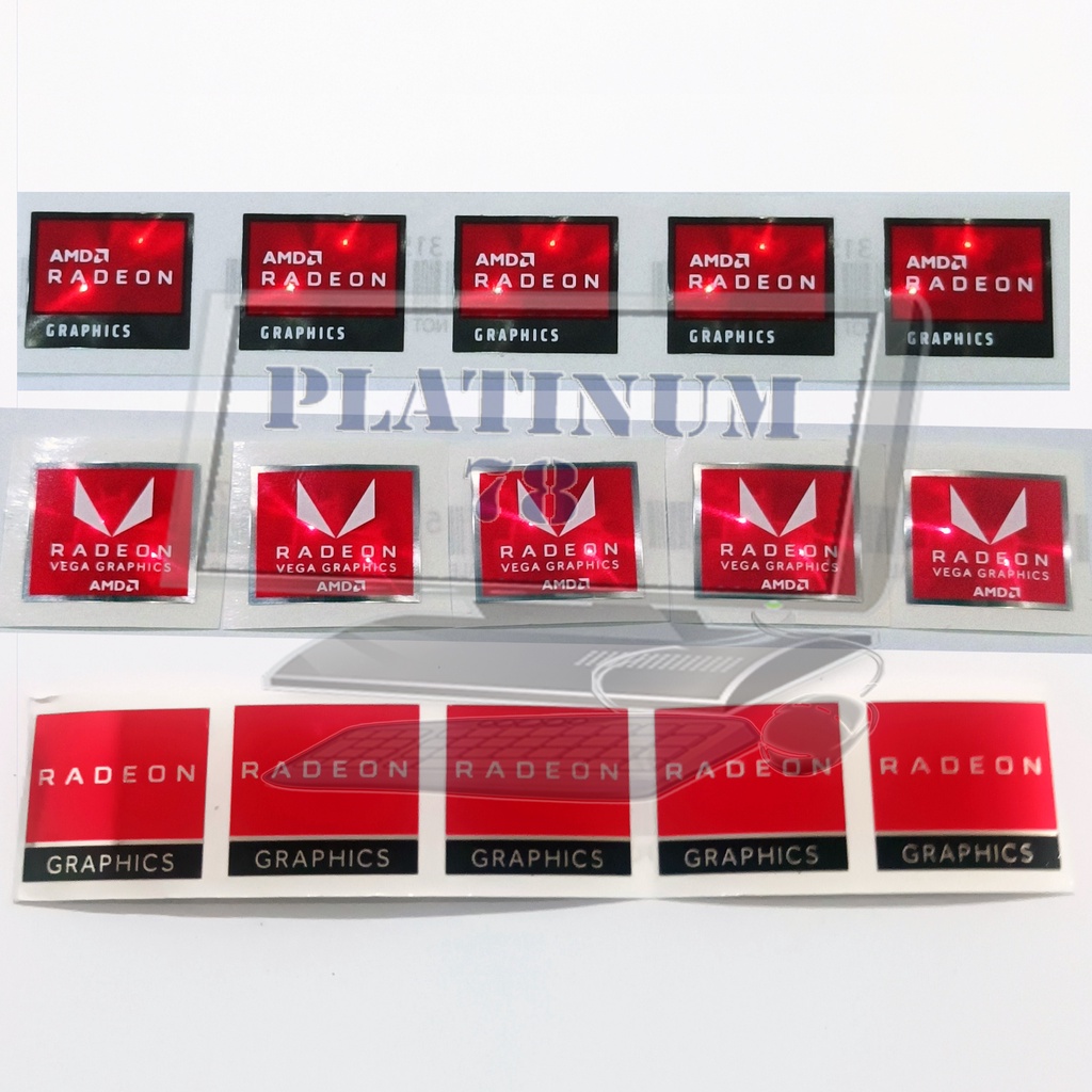 Jual Sticker Stiker Logo AMD Radeon Graphics Original | Shopee Indonesia