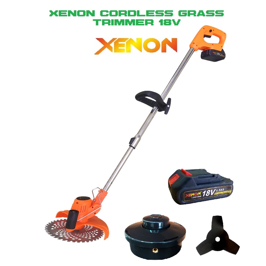 XENON Mesin Potong Rumput Baterai 18v Grass Trimmer Cordless CDGT 720 / 800