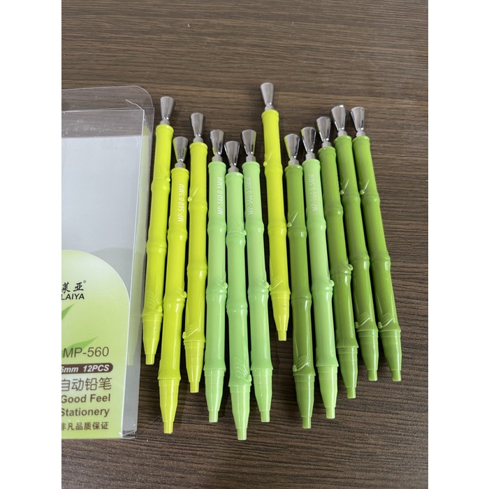 

Pensil mekanik bentuk bambu isi 12 pc RATU.SHOP25