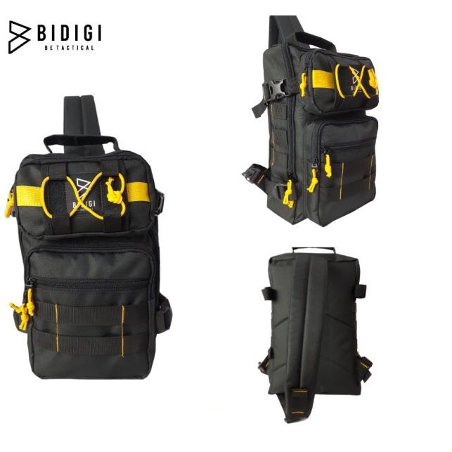 Tas Selempang Pria/Tas Slempang Army Tactical Bidigi 7097 - Hijau army