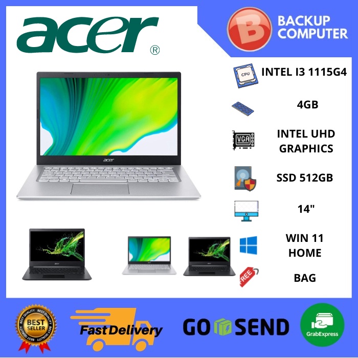 ACER ASPIRE 5 SLIM A514 54 i3 1115G4 NX.A22SN.008