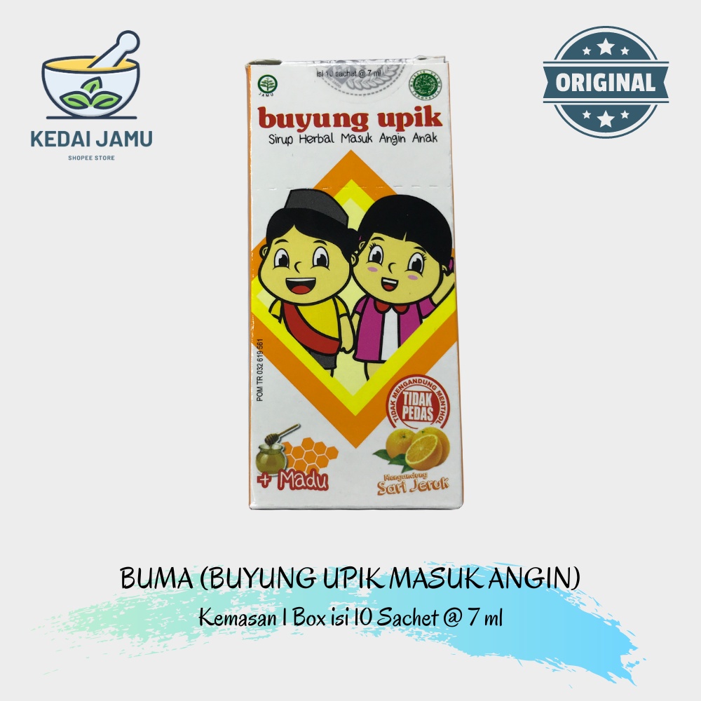 Buyung Upik Masuk Angin isi 10 Sachet