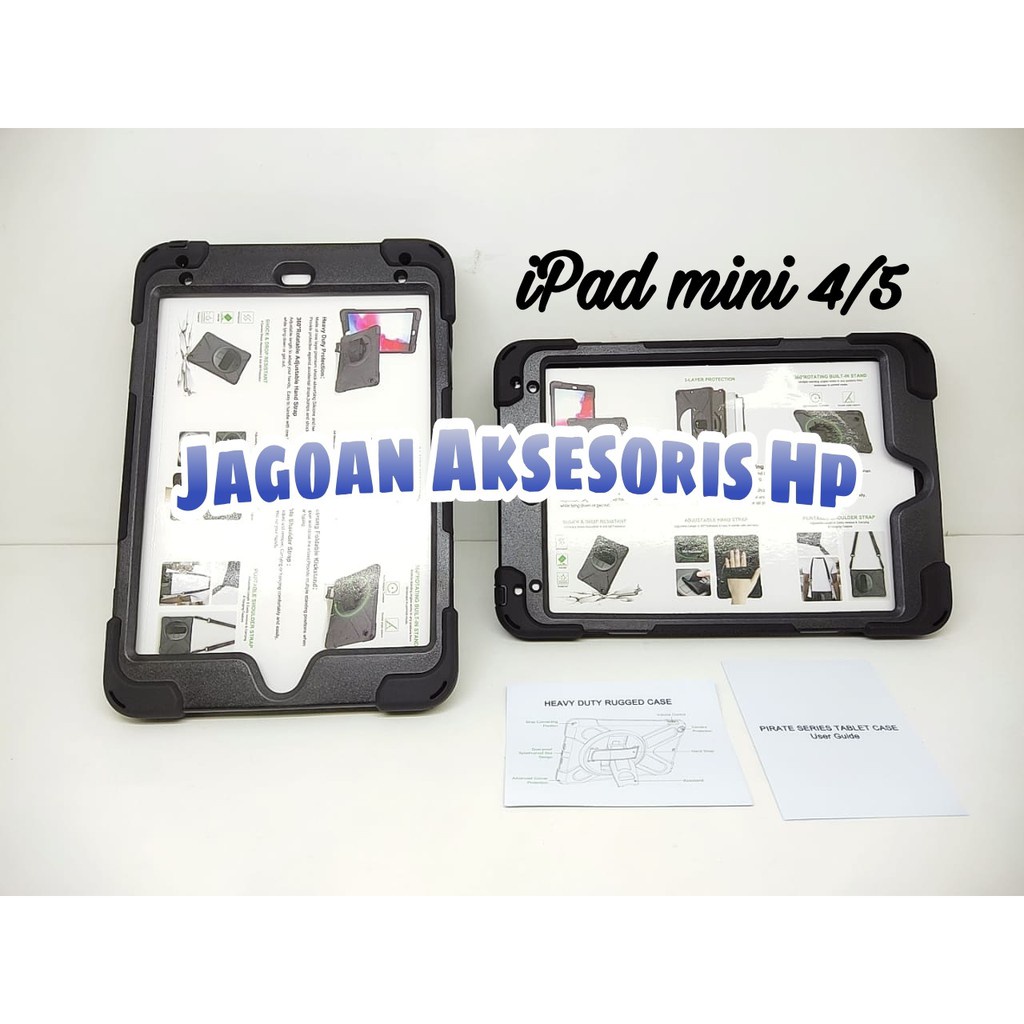 Hardcase Robot iPad Mini 5 2019 Casing iPad Mini 4 Rotary Case Handle iPad 10.2 2019 2020 Silicon Hard Back