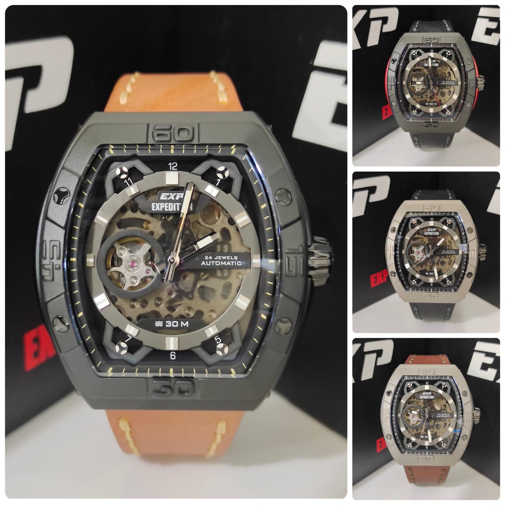 Jam Sport Pria Expedition E6800 E 6800 Automatic Original Garansi Resmi